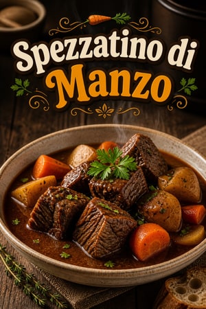 Spezzatino di Manzo in Pentola a Pressione con Vino Rosso