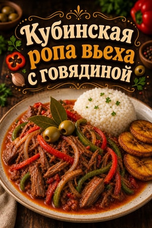 Классическая кубинская Ropa Vieja — рваная говядина