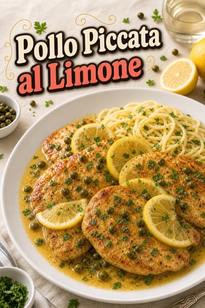 Pollo alla Piccata: Ricetta Classica al Limone e Capperi