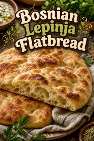 Traditional Bosnian Lepinja (Soft & Airy Flatbread)