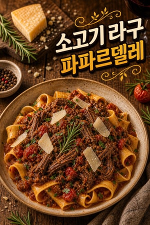 집에서 만드는 풍부한 토마토 레드와인 척 로스트 라구 파파르델레, 한 그릇의 포근한 저녁 레시피