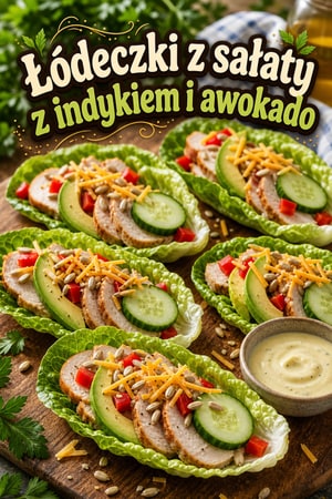 Szybkie łódeczki z indykiem i awokado — energetyczny lunch