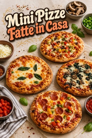 Pizza Fatta in Casa: Mini Pizze Personalizzate per Famiglie
