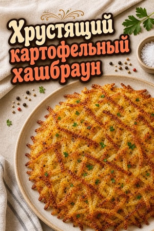 Хрустящий золотистый хашбраун: классический рецепт