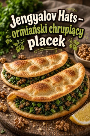 Jengyalov Hats — ormiański chrupiący placek z ziołami