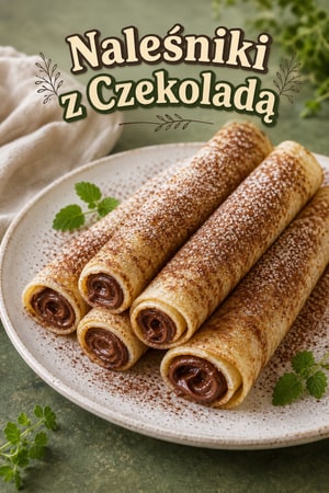 Naleśniki czekoladowe z ganache – przepis na elegancki deser