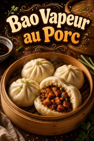 Brioches Vapeur au Porc (Char Siu Bao) Authentiques