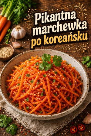 Pikantna marchewka po koreańsku (Morkovcha) – prosty przepis