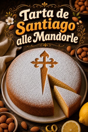 Tarta de Santiago: Ricetta Tradizionale della Torta di Mandorle
