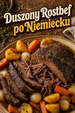 Potrawka Mięsna po Niemiecku z Warzywami w Piecu Wolnowarowym