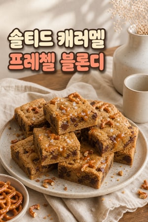 솔티드 캐러멜 프레첼 블론디