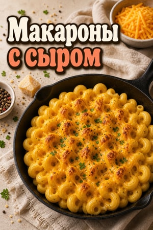 Ультра-кремовые макароны с сыром на плите (Mac & Cheese)