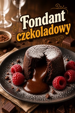 Czekoladowe fondant z płynnym środkiem – przepis na lava cake
