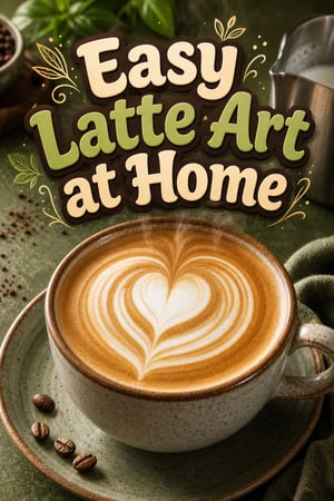 Master Easy Latte Art in Seconds | Home Barista Recipe