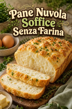 Pane Nuvola Soffice: Pagnotta Low-Carb Senza Farina