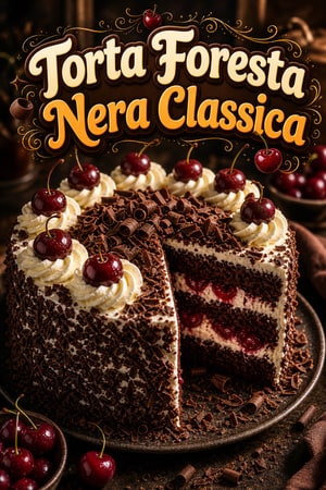 Torta Foresta Nera Classica: Ricetta Originale Tedesca
