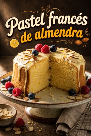 Gâteau de Pâques: pastel francés de almendra y limón
