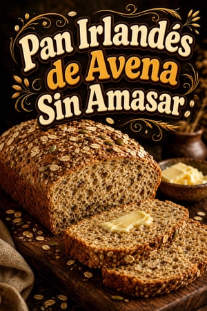 Pan de Avena Irlandés: Receta Fácil Sin Amasado