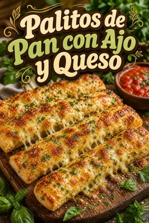 Palitos de Pan con Ajo y Queso Caseros: Receta Irresistible