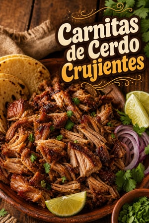 Carnitas de Cerdo Crujientes: Receta Tradicional Mexicana