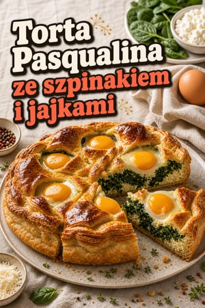 Torta Pasqualina — argentyńska tarta ze szpinakiem