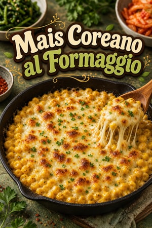 Korean Cheese Corn: Ricetta con Mozzarella Sfrigolante