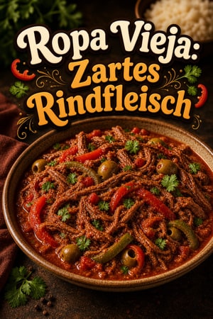 Cubane Ropa Vieja: Zartes Rindfleisch in Tomatensauce