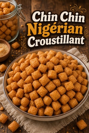 Chin Chin Nigérian Croustillant : Le Snack de Fête Ultime