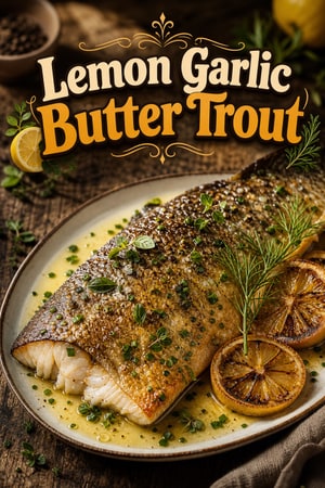 Lemon Garlic Butter Pan-Seared Trout with Fresh Herbs