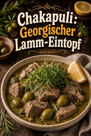 Chakapuli: Georgischer Lamm-Eintopf mit Kräutern für Ostern