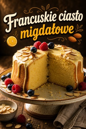 Gâteau de Pâques — klasyczne francuskie ciasto migdałowe