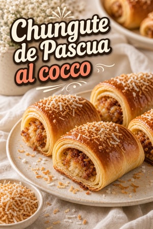 Chungute de Pascua: panini al cocco venezuelani soffici