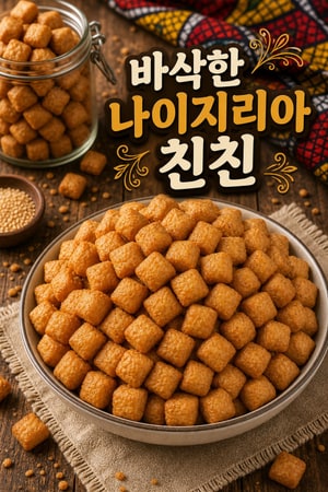 [나이지리아 간식] 바삭바삭한 친친(Chin Chin) 만들기: 멈출 수 없는 중독성