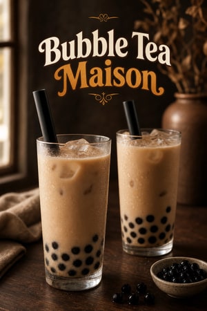 Thé Bubble Maison avec Perles de Tapioca