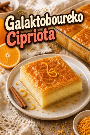 Galaktoboureko Cipriota: Ricetta Originale allo Sciroppo d'Agrumi