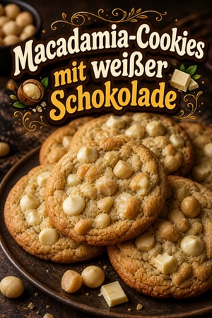 Weiße Schokolade Macadamia Cookies – Das ultimative Rezept