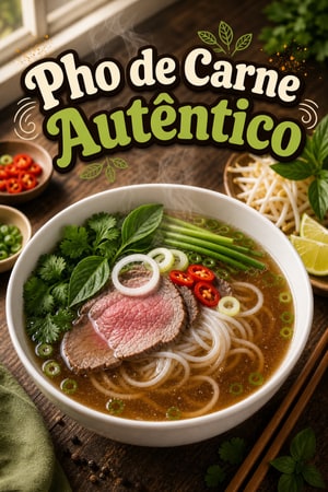 Pho de Carne na Panela de Pressão: Receita Autêntica e Rápida