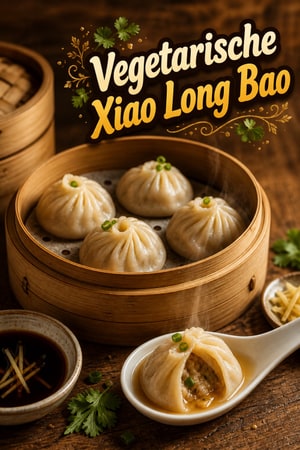 Vegetarische Xiao Long Bao selber machen - Rezept