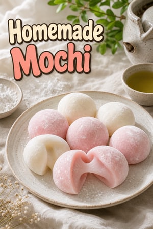 Homemade Mochi: Chewy Japanese Rice Cakes