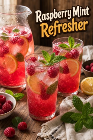 Raspberry Mint Home Refresher