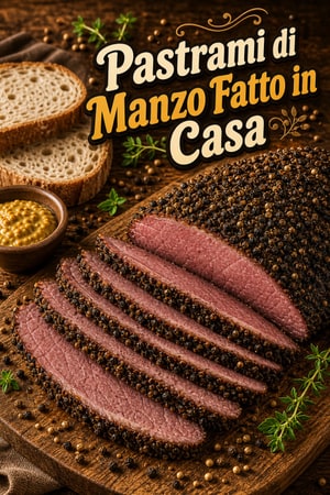 Pastrami di Manzo Fatto in Casa con Rub al Pepe