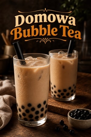 Domowa Bubble Tea z Perełkami Tapioki