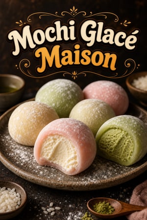 Mochi glacé maison : la recette inratable à la pâte de riz