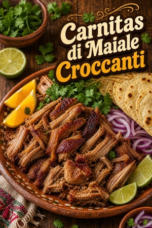 Carnitas di Maiale: Ricetta Messicana Autentica e Croccante