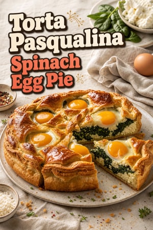 Torta Pasqualina: Argentine Easter Spinach and Egg Pie