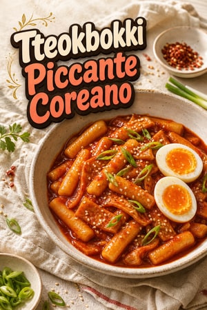 Tteokbokki Originali: Ricetta Gnocchi di Riso Coreani Piccanti