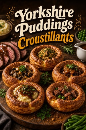 Yorkshire puddings classiques : légers, croustillants