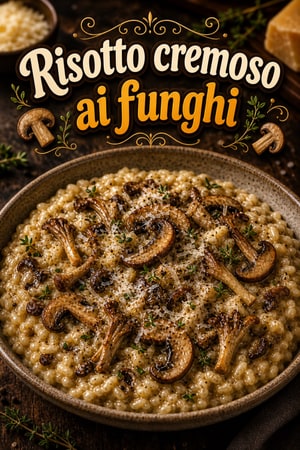 Risotto ai Funghi Selvatici: Ricetta Cremosa e Profumata