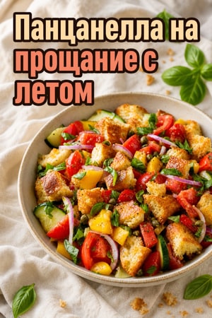 Панцанелла на прощание с летом