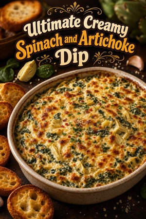 Ultimate Creamy Spinach and Artichoke Dip